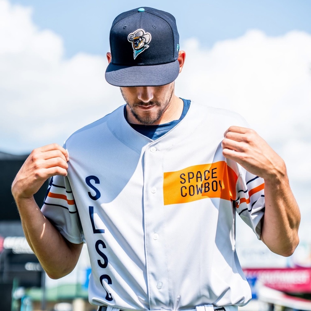 Sugar land space cowboys military giveway jersey baseball astros Houston mlb